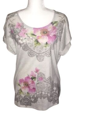 Forever 21 Flowered Shirt